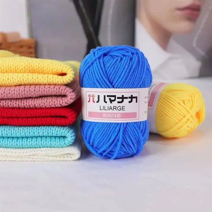High Quality Soft Milk Cotton Yarn for Knitting - Smarsty