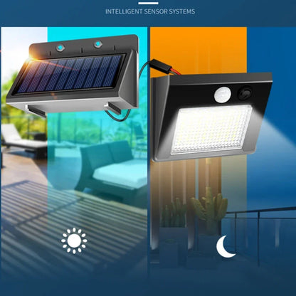 48 LED Solar Motion Sensor Wall Light Waterproof - Smarsty