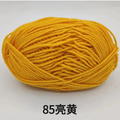 Eco-Friendly 4ply Milk Cotton Knitting Yarn Set - Smarsty