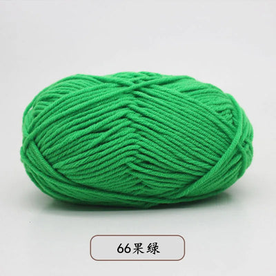Eco-Friendly 4ply Milk Cotton Knitting Yarn Set - Smarsty