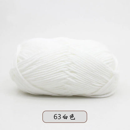 Eco-Friendly 4ply Milk Cotton Knitting Yarn Set - Smarsty