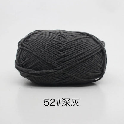 Eco-Friendly 4ply Milk Cotton Knitting Yarn Set - Smarsty