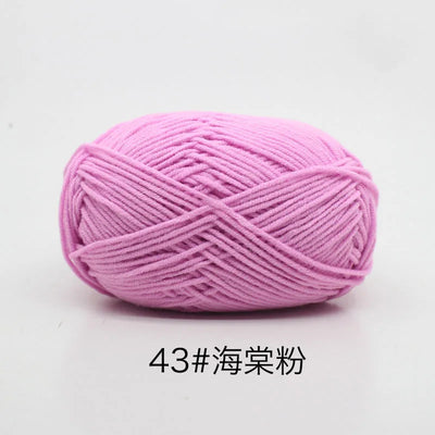 Eco-Friendly 4ply Milk Cotton Knitting Yarn Set - Smarsty