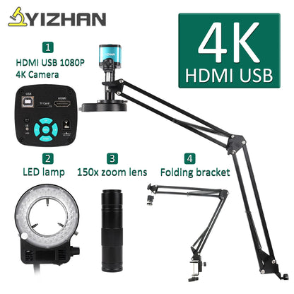 4K Digital Microscope Set with 150X Magnification - Smarsty