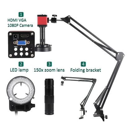4K Digital Microscope Set with 150X Magnification - Smarsty