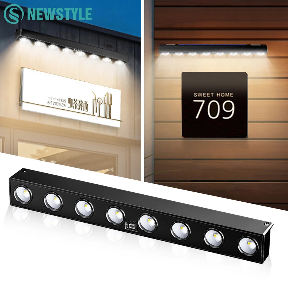 Waterproof Solar Wall Light for Outdoor Decor - Smarsty
