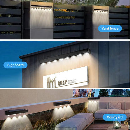 Waterproof Solar Wall Light for Outdoor Decor - Smarsty