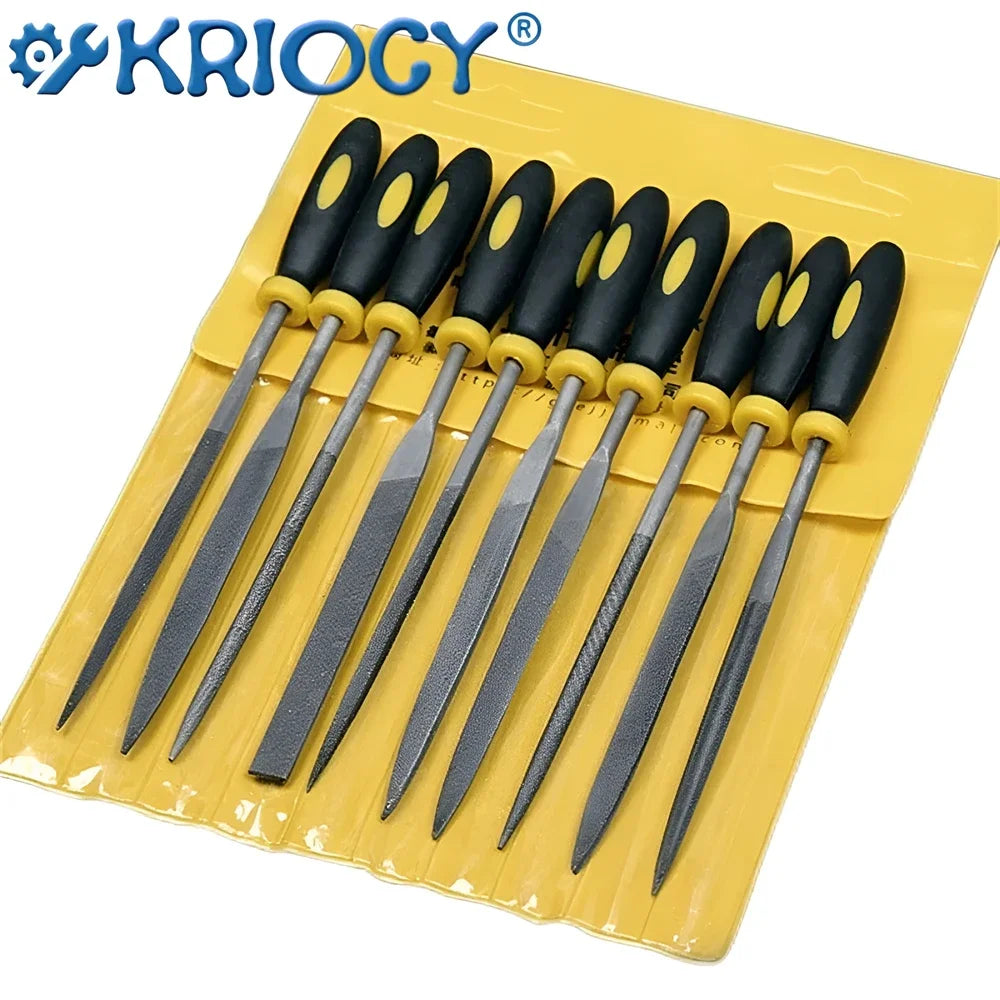 Precision Alloy Steel File Set for Woodworking Excellence - Smarsty