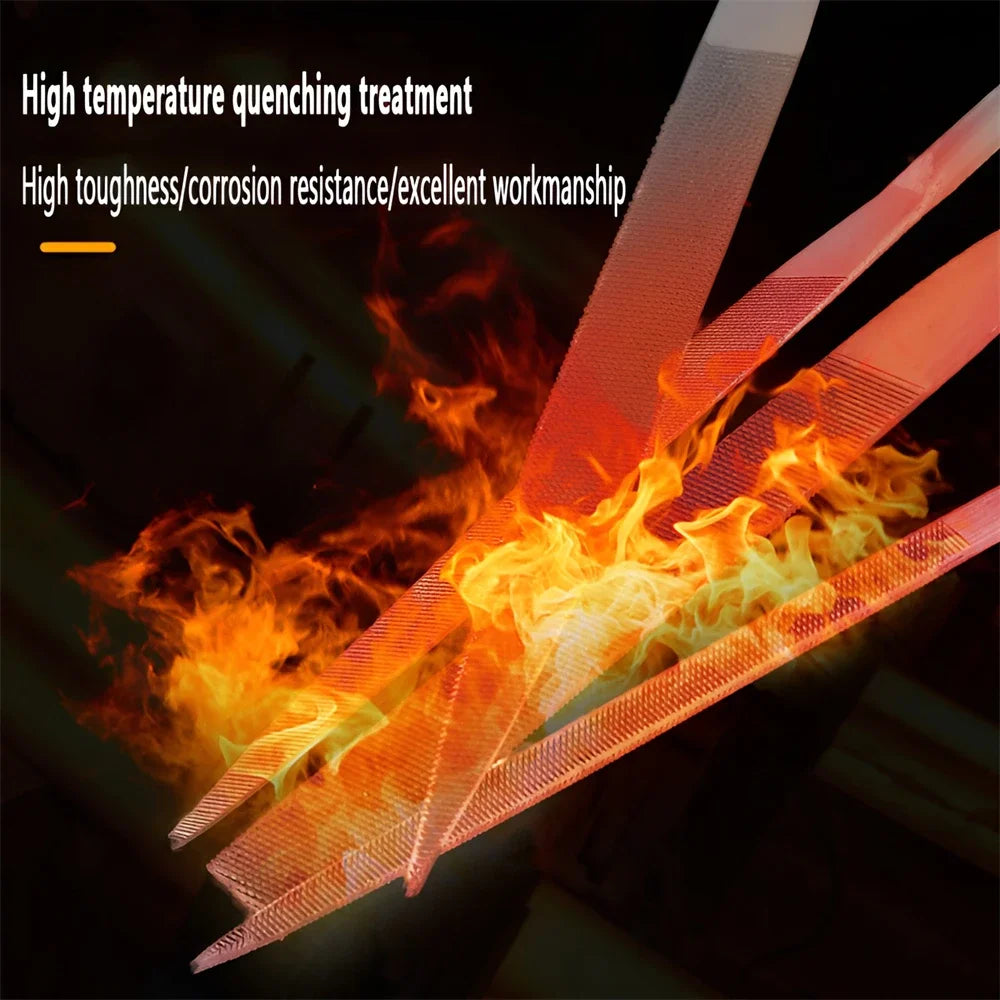 Precision Alloy Steel File Set for Woodworking Excellence - Smarsty