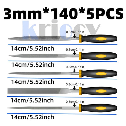 Precision Alloy Steel File Set for Woodworking Excellence - Smarsty