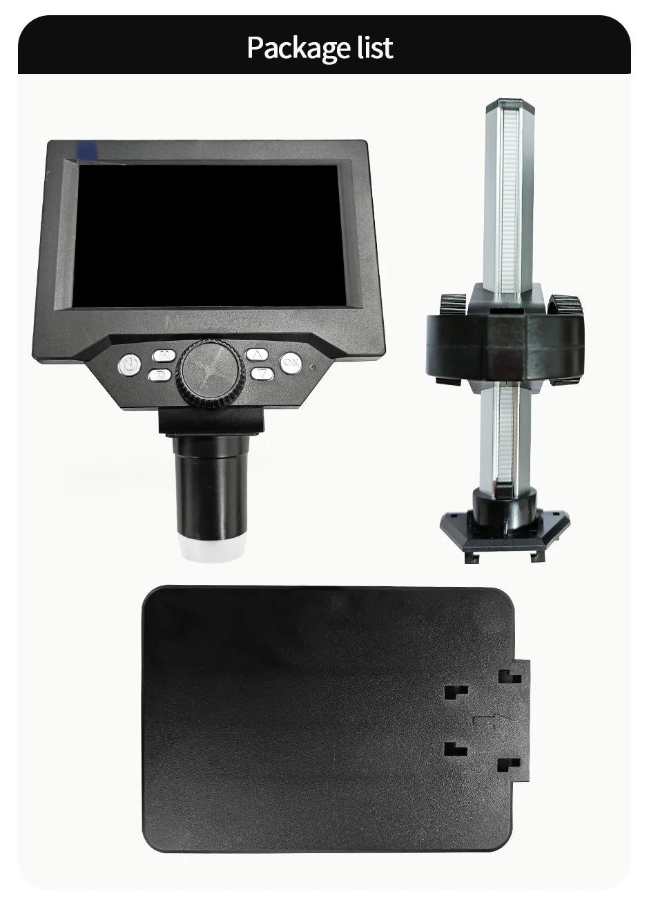 5.5 Inch LCD Digital Microscope 1000X with Adjustable LED - Smarsty