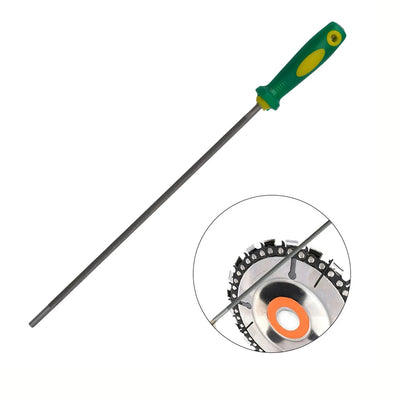 High Carbon Steel Chainsaw File with Comfortable Handle - Smarsty