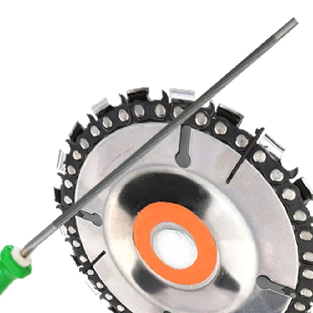 High Carbon Steel Chainsaw Sharpener with Plastic Handle - Smarsty