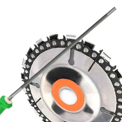 High Carbon Steel Chainsaw Sharpener with Plastic Handle - Smarsty