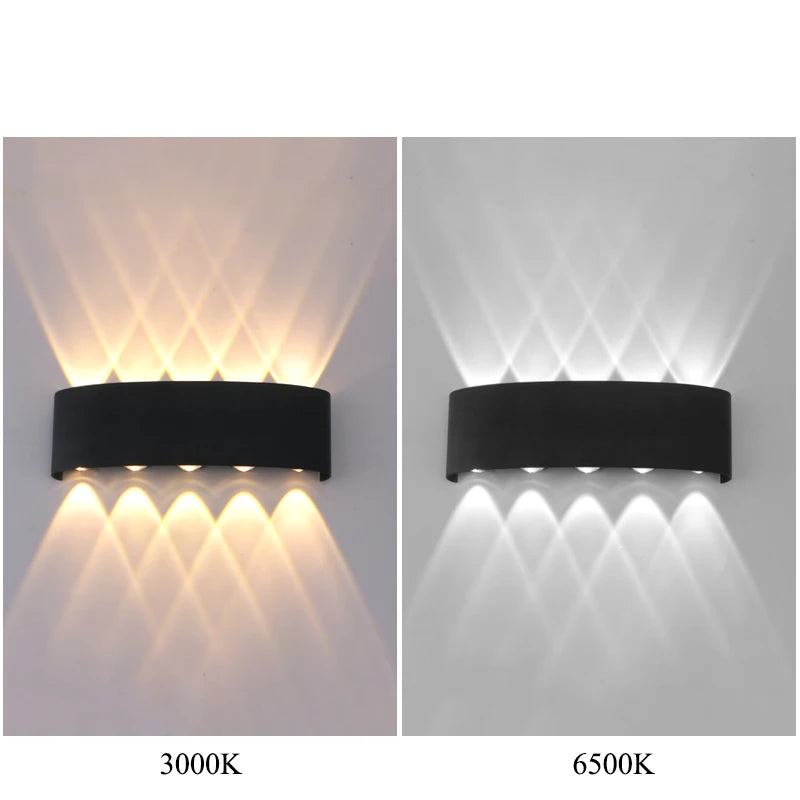 Waterproof LED Wall Lamp for Indoor and Outdoor Use - Smarsty