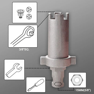 14 In 1 Faucet Sink Wrench for Easy Plumbing Repairs - Smarsty