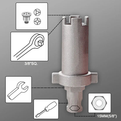 14 In 1 Faucet Sink Wrench for Easy Plumbing Repairs - Smarsty