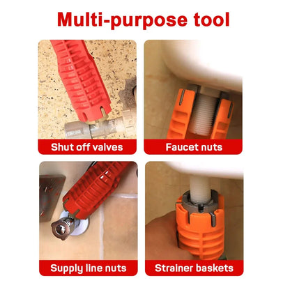 14 In 1 Faucet Sink Wrench for Easy Plumbing Repairs - Smarsty