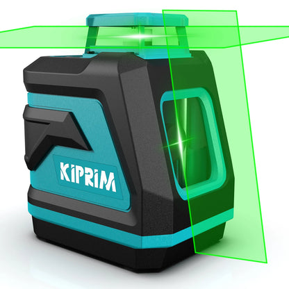 Kiprim 5 Line Laser Level Tool with Green Light - Smarsty