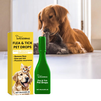 Cat Flea Treatment Drops for Itch Relief and Protection - Smarsty