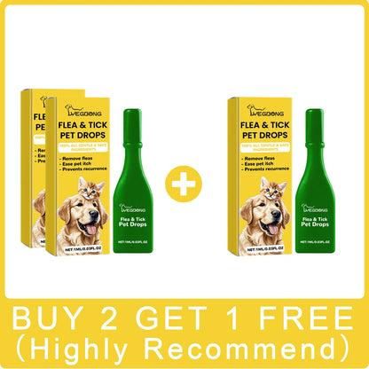 Cat Flea Treatment Drops for Itch Relief and Protection - Smarsty