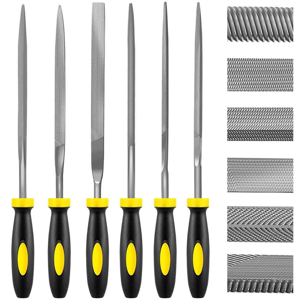 High Carbon Steel Needle File Set for DIY Projects - Smarsty