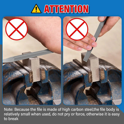 High Carbon Steel Needle File Set for DIY Projects - Smarsty