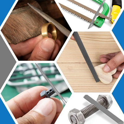 High Carbon Steel Needle File Set for DIY Projects - Smarsty