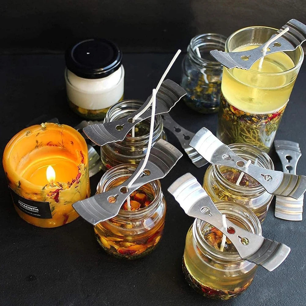 Stainless Steel Candle Wick Centering Holder Set - Smarsty