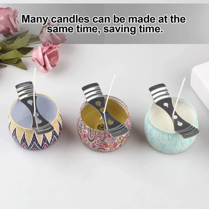 Stainless Steel Candle Wick Centering Holder Set - Smarsty