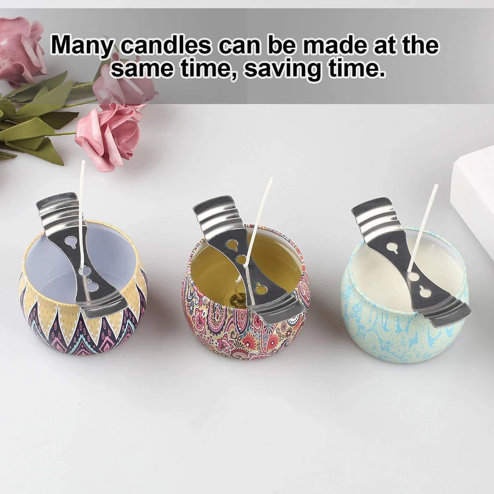 Stainless Steel Candle Wick Holder for Easy Centering - Smarsty
