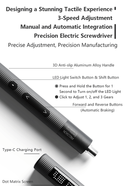 50 in 1 Precision Electric Screwdriver Set with Adjustable Torque - Smarsty