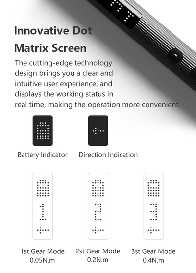 50 in 1 Precision Electric Screwdriver Set with Adjustable Torque - Smarsty