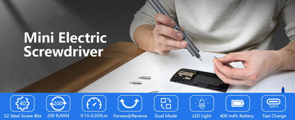 50 in 1 Precision Electric Screwdriver Set for DIY Repairs - Smarsty
