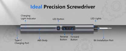 50 in 1 Precision Electric Screwdriver Set for DIY Repairs - Smarsty