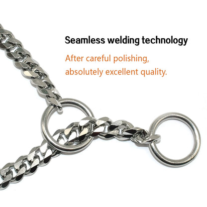 Stainless Steel Slip Collar for Medium Large Dogs - Smarsty