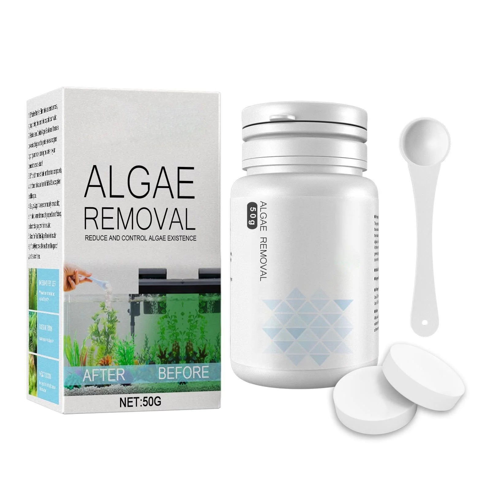 Algae Removal Tablets for Clean Aquariums - Smarsty