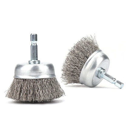 Steel Wire Wheel Brush for Efficient Metal Polishing - Smarsty