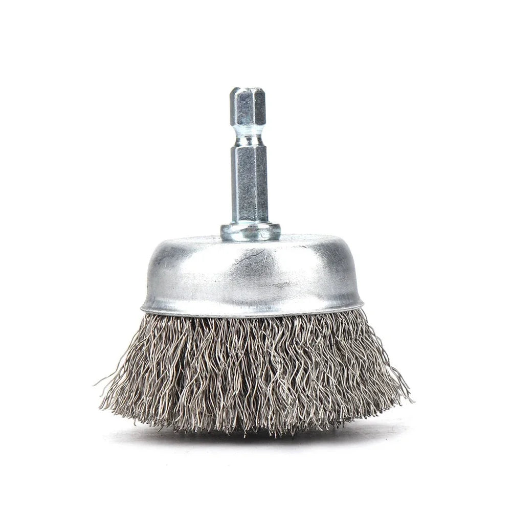 Steel Wire Wheel Brush for Efficient Metal Polishing - Smarsty