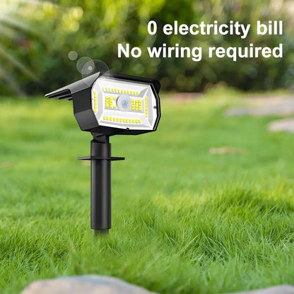 56 LED Solar Landscape Spotlights with Motion Sensor - Smarsty