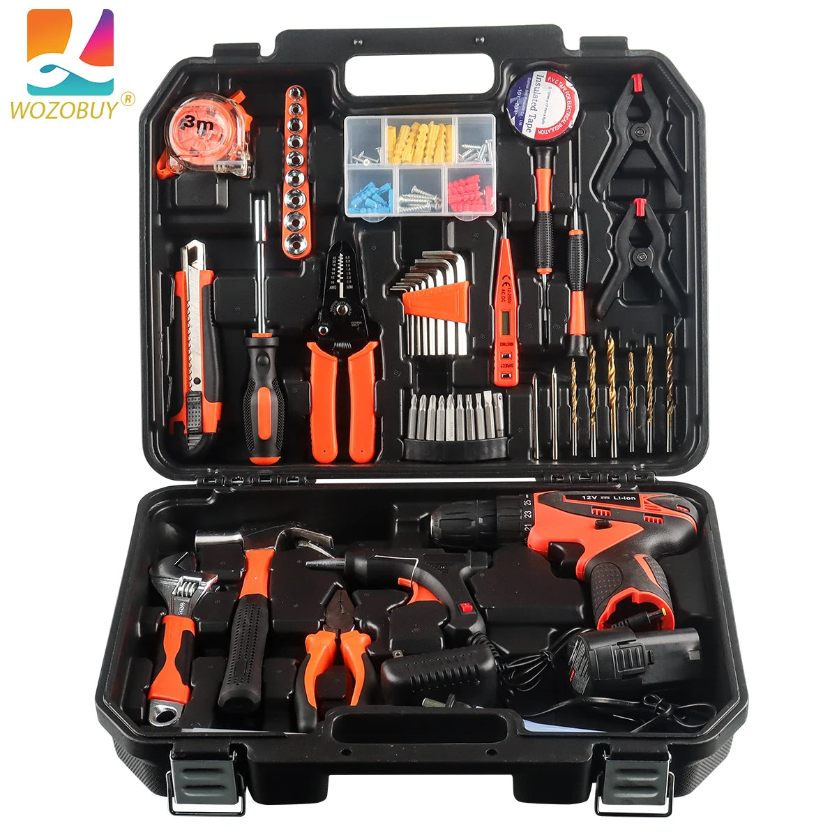 59 Piece Professional Tool Set For Car And Home Repairs - Smarsty