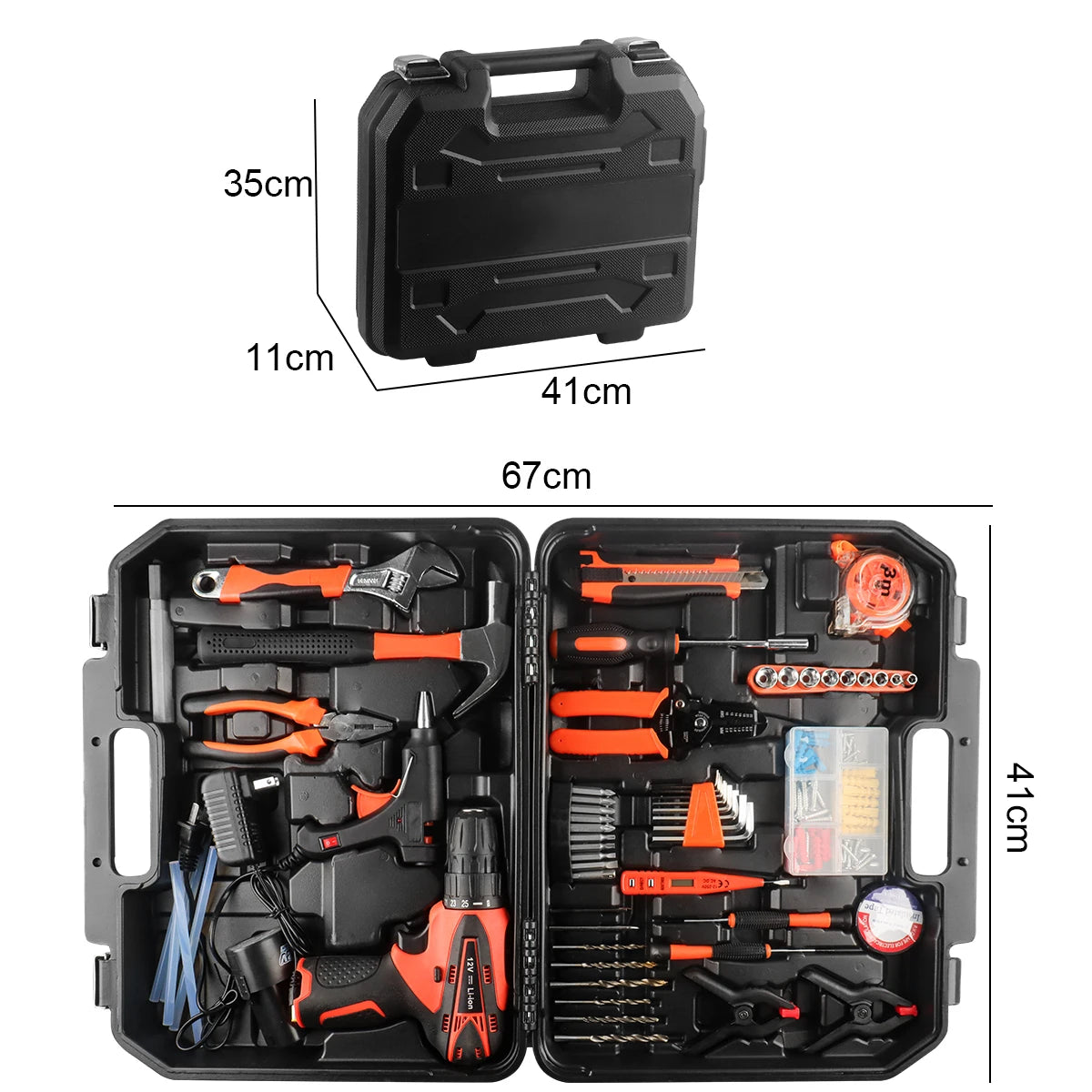 59 Piece Professional Tool Set For Car And Home Repairs - Smarsty