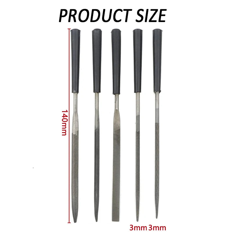 Mini Needle File Set for Woodworking and Jewelry Crafting - Smarsty