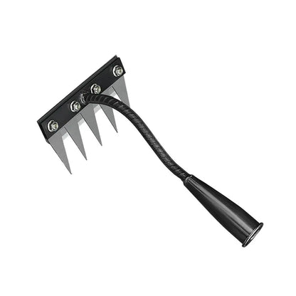 Durable Manganese Steel Garden Rake for Weeding - Smarsty