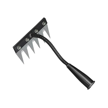 Durable Manganese Steel Garden Rake for Weeding - Smarsty