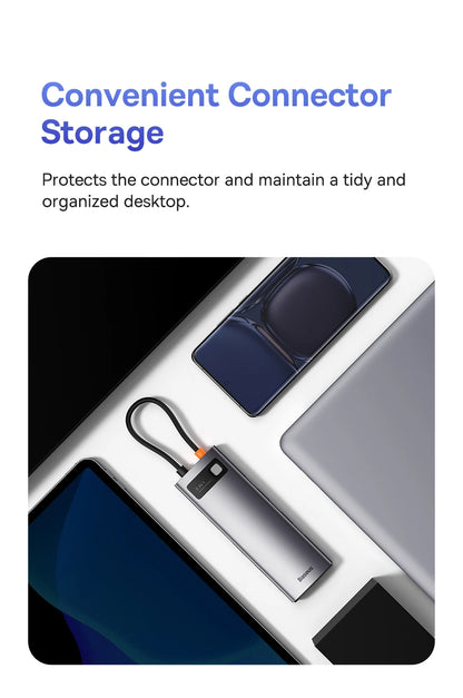 USB-C Hub to HDMI, USB 3.1, Ethernet & SD/TF Card Reader Docking Station for MacBook - Smarsty