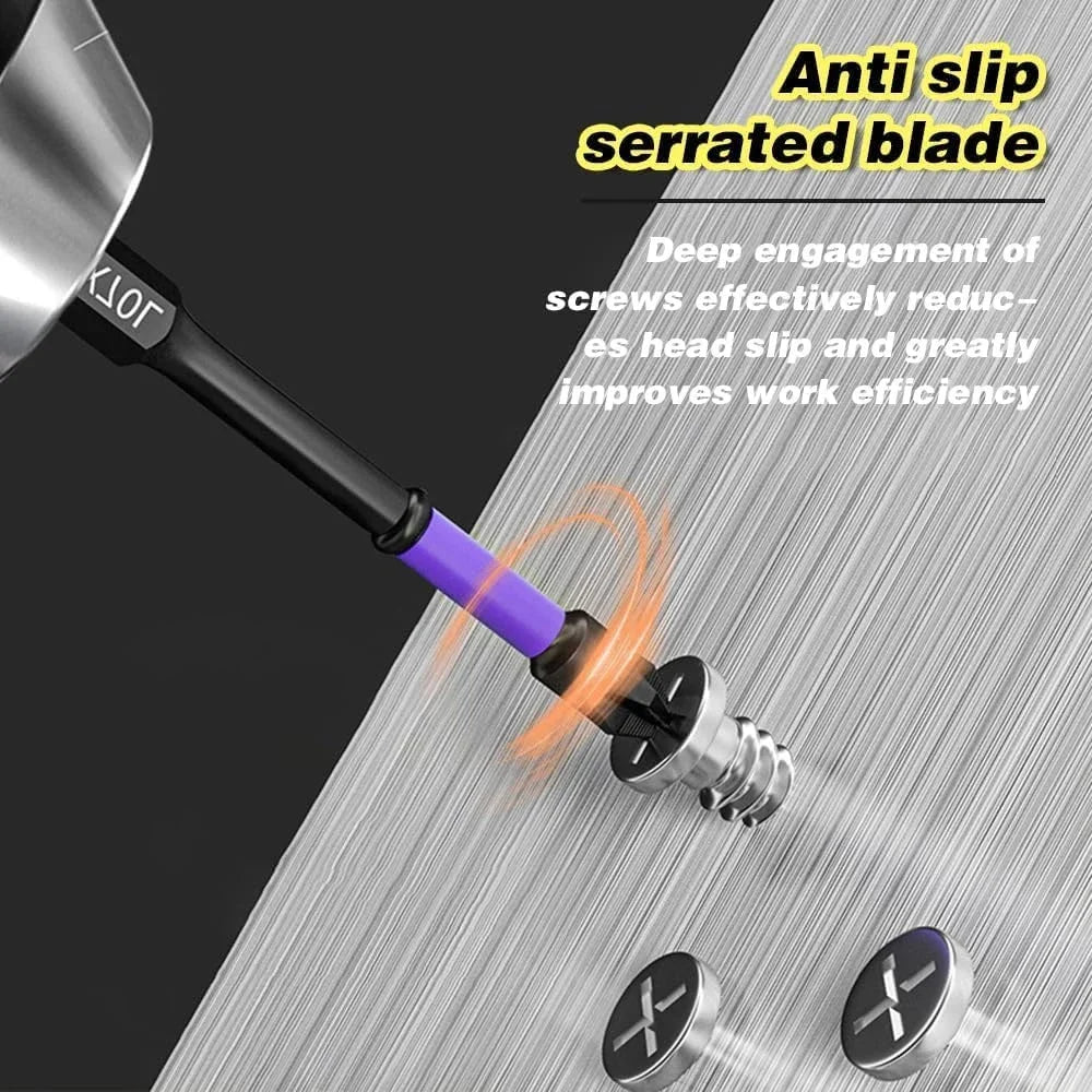 Magnetic Shockproof Screwdriver Bits Set for Power Tools - Smarsty