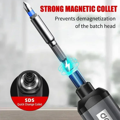 Cordless Electric Screwdriver 2000mAh Rechargeable Power Tool - Smarsty