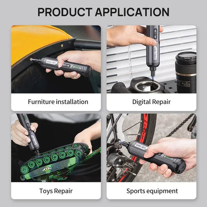 Cordless Electric Screwdriver 2000mAh Rechargeable Power Tool - Smarsty