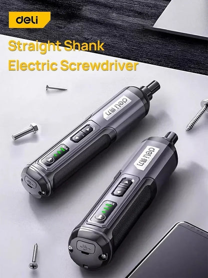 Cordless Electric Screwdriver 2000mAh Rechargeable Power Tool - Smarsty